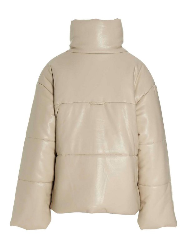 NANUSHKA: padded jackets online - Hide down jacket