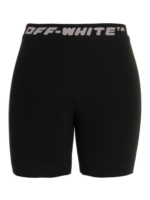 OFF-WHITE: Leggings - Leggings - Schwarz
