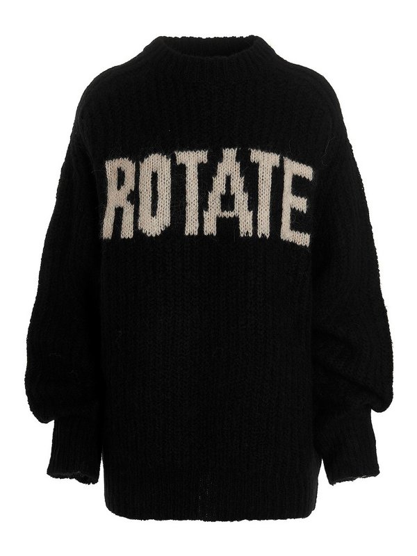 ROTATE Birger Christensen: Pull col rond - Pull Col Rond - Brandy