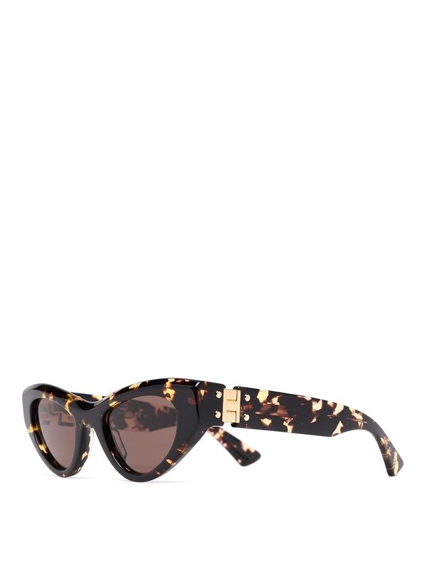 BOTTEGA VENETA: サングラス - サングラス - 白