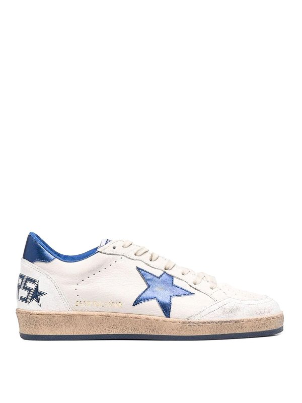 GOLDEN GOOSE: sneakers - Sneaker in pelle