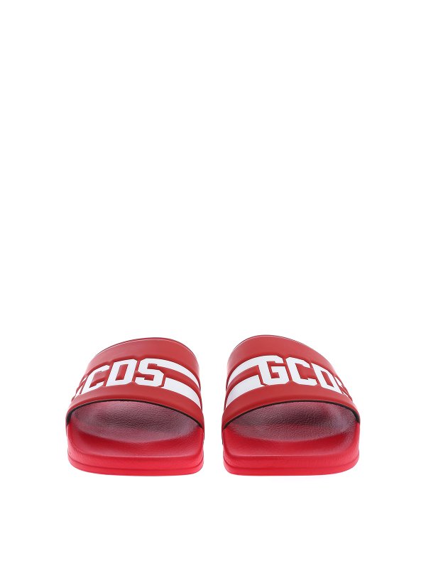 iKRIX GCDS: ciabattine mare - Sliders in gomma