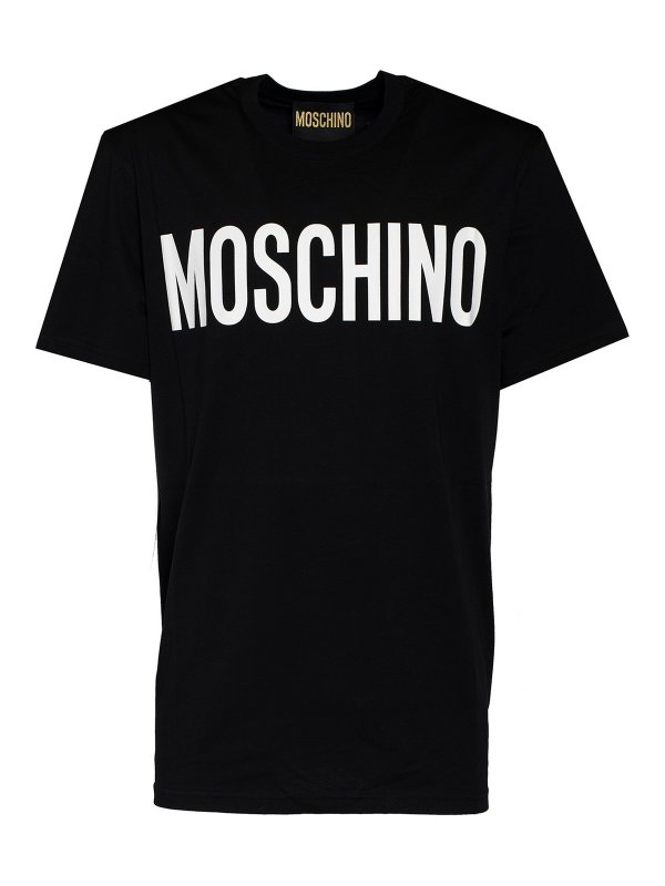 MOSCHINO: T-shirts - T-Shirt - Schwarz