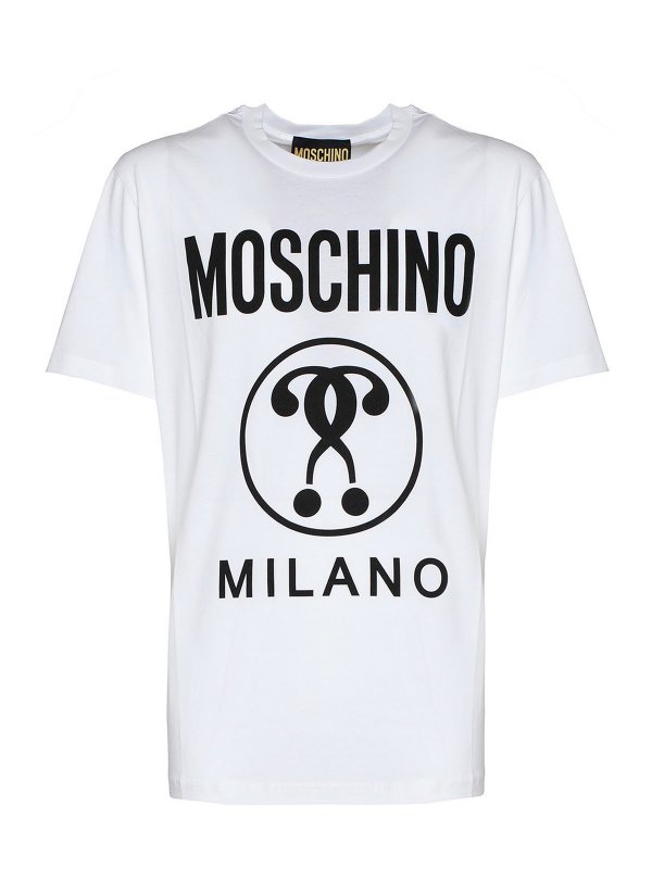 MOSCHINO: Camisetas - Camiseta - Blanco