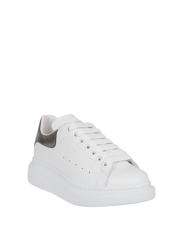 ALEXANDER MCQUEEN: Chaussures de sport online - Baskets - Blanc
