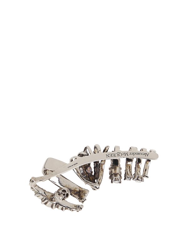 ALEXANDER MCQUEEN: イヤリング online - イヤリング - 銀