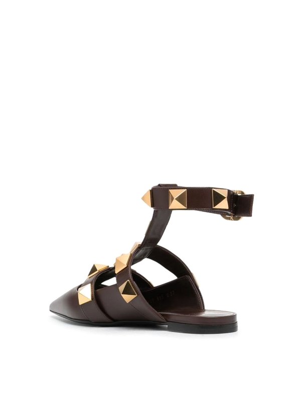 iKRIX VALENTINO GARAVANI: flat shoes - Roman stud flats