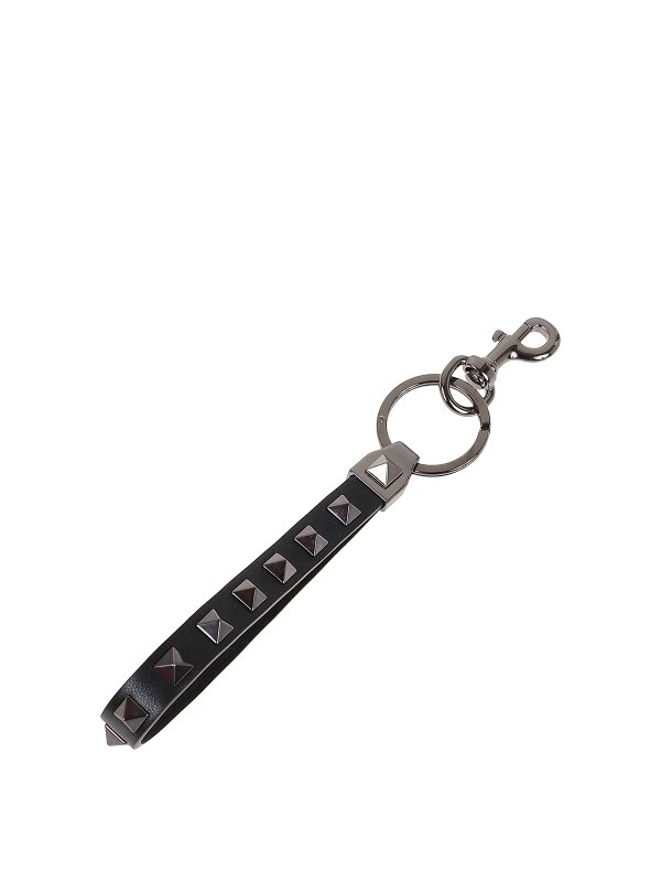 VALENTINO GARAVANI: Schlüsselanhänger - Schlüsselanhänger - Schwarz