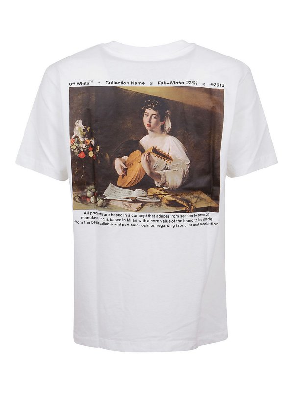 OFF-WHITE: T-shirts online - T-Shirt - Weiß