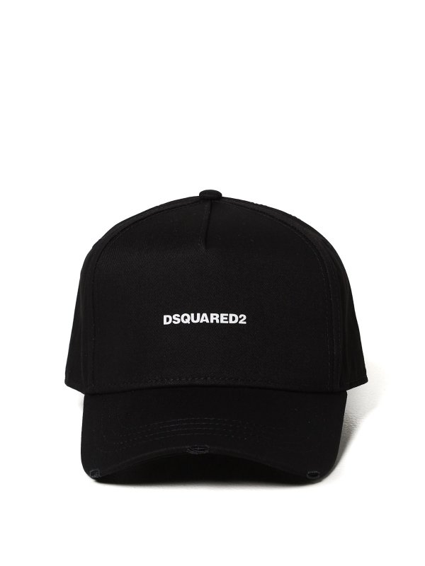 DSQUARED2: hats & caps - Cotton baseball cap