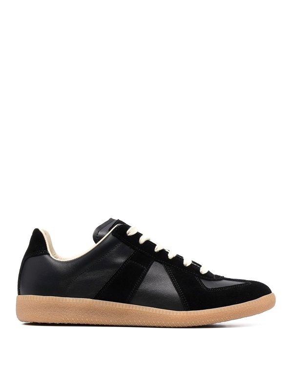 Maison Margiela: Zapatillas - Zapatillas - Negro