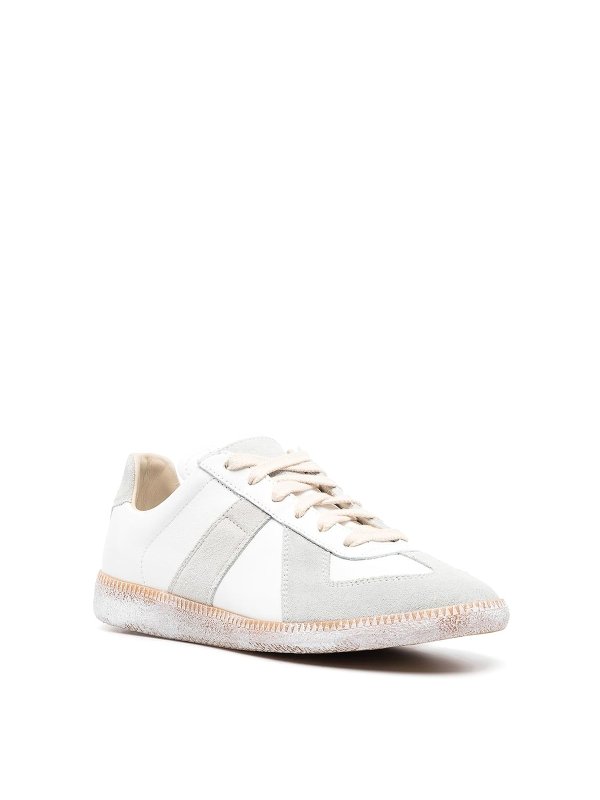 Maison Margiela: Chaussures de sport online - Baskets - Blanc