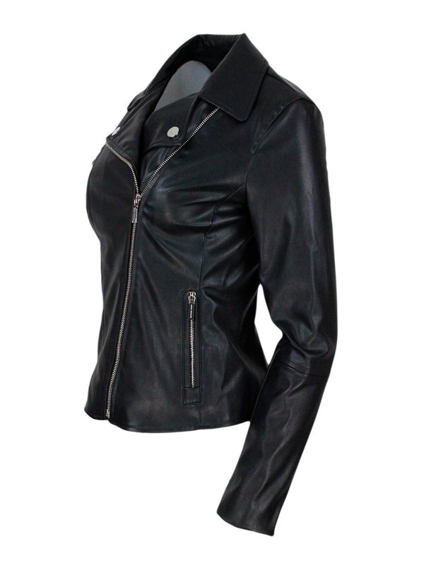 iKRIX ARMANI EXCHANGE: leather jacket - Faux leather jacket