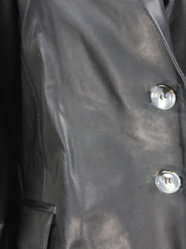 Leather blazer shop online: BARBA