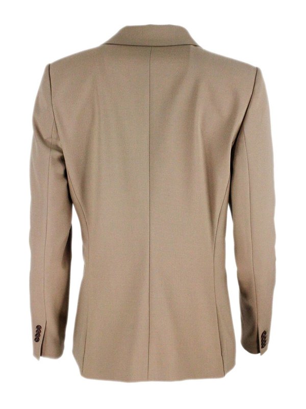 BRUNELLO CUCINELLI: blazers online - Wool blend blazer