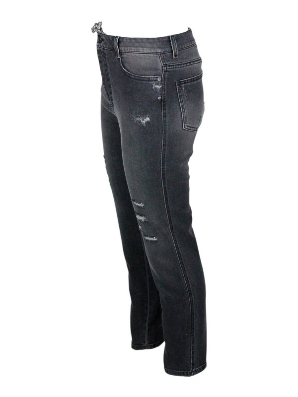 iKRIX ERMANNO SCERVINO: Straight Leg Jeans - Straight Leg Jeans - Schwarz