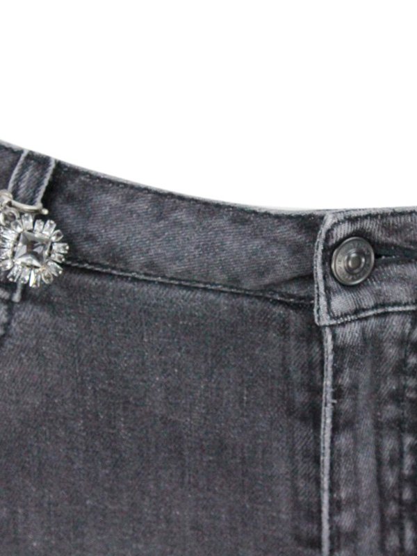 Straight Leg Jeans - Schwarz shop online: ERMANNO SCERVINO