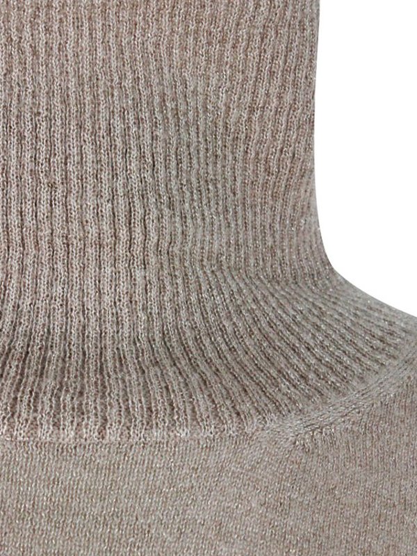 タートルネック/ポロネック - ベージュ shop online: FABIANA FILIPPI