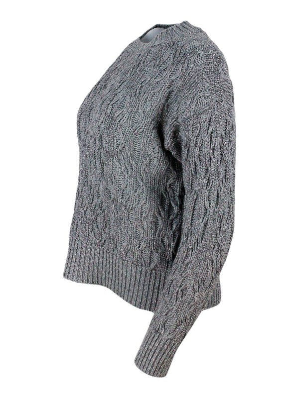 iKRIX FABIANA FILIPPI: Pull col rond - Pull Col Rond - Gris