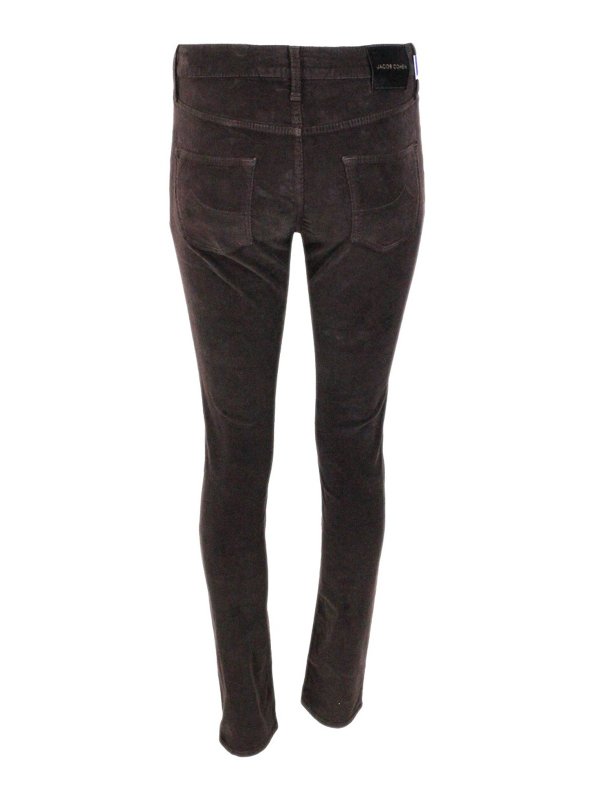 JACOB COHEN: カジュアルトラウザー online - カジュアルパンツ - ブラウン