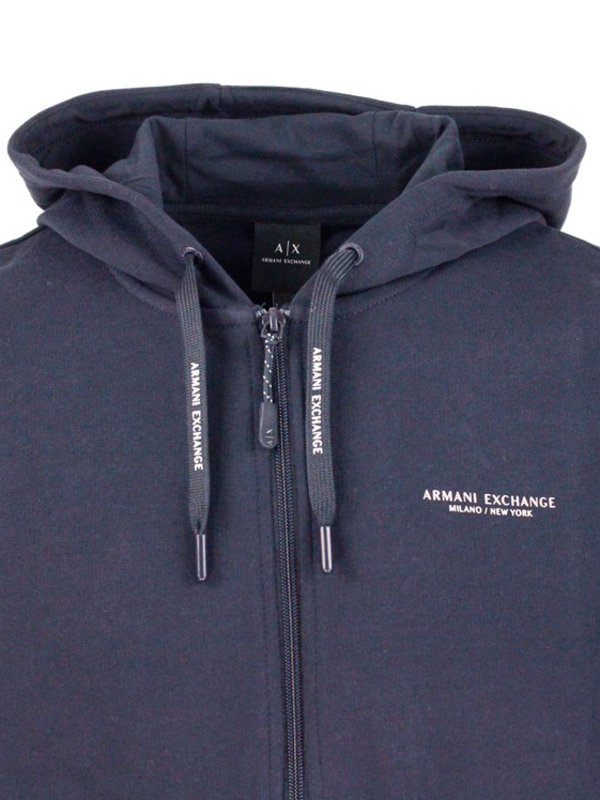 スウェットシャツ/セーター - ブルー shop online: ARMANI EXCHANGE