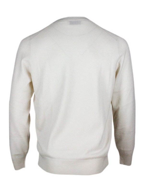BRUNELLO CUCINELLI: crew necks online - Cashmere crewneck sweater