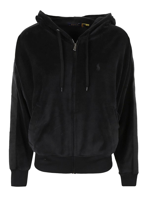 POLO RALPH LAUREN: スウェット＆セーター - スウェットシャツ/セーター - 黒