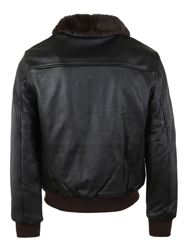 SCHOTT: bombers online - Leather bomber jacket