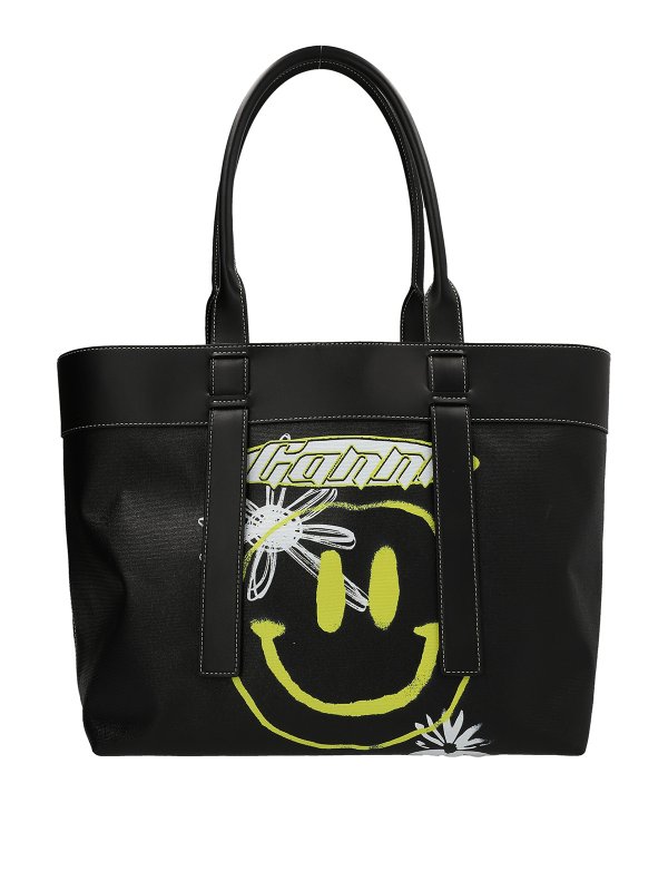 GANNI: Handtaschen - Shopper - Schwarz