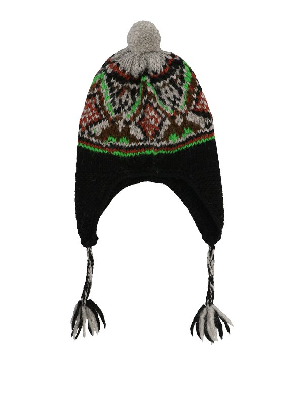 JUNYA WATANABE: ニットキャップ - ビーニー帽 - マルチカラー