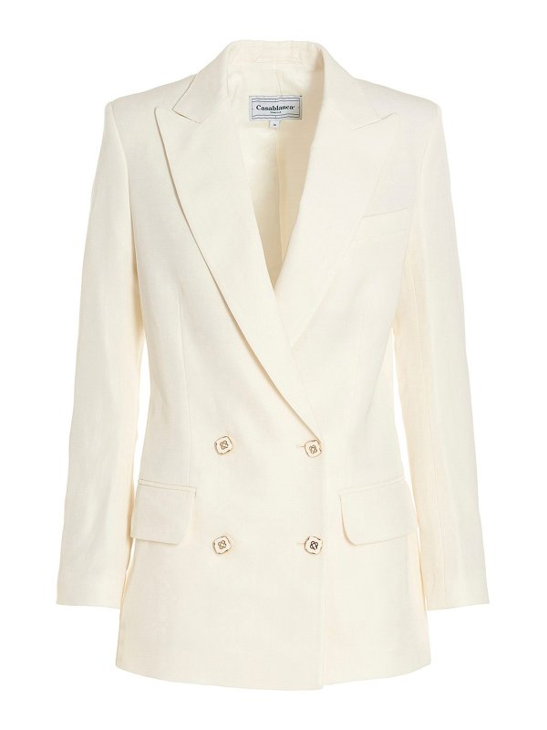 CASABLANCA: ブレザー - ブレザー - 白