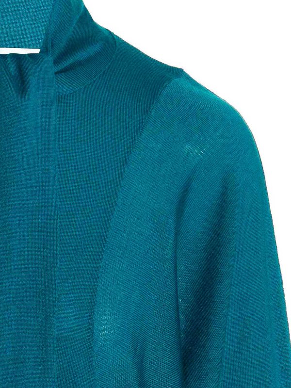 iKRIX Nude: Strickpullover mit V-Ausschnitt - V-Pullover - Hellblau