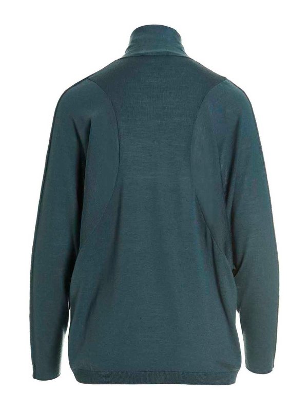 Nude: Col en V online - Pull À Col V - Bleu Clair