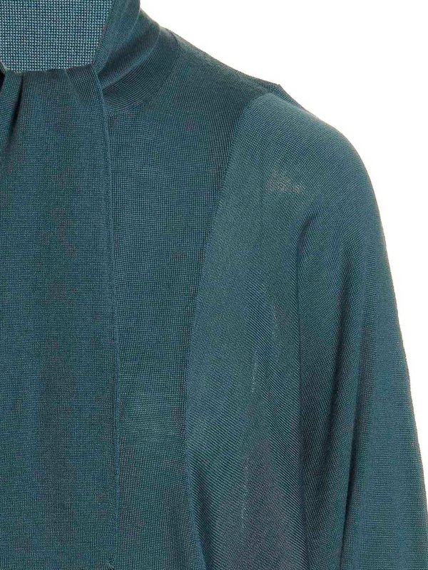 iKRIX Nude: Col en V - Pull À Col V - Bleu Clair