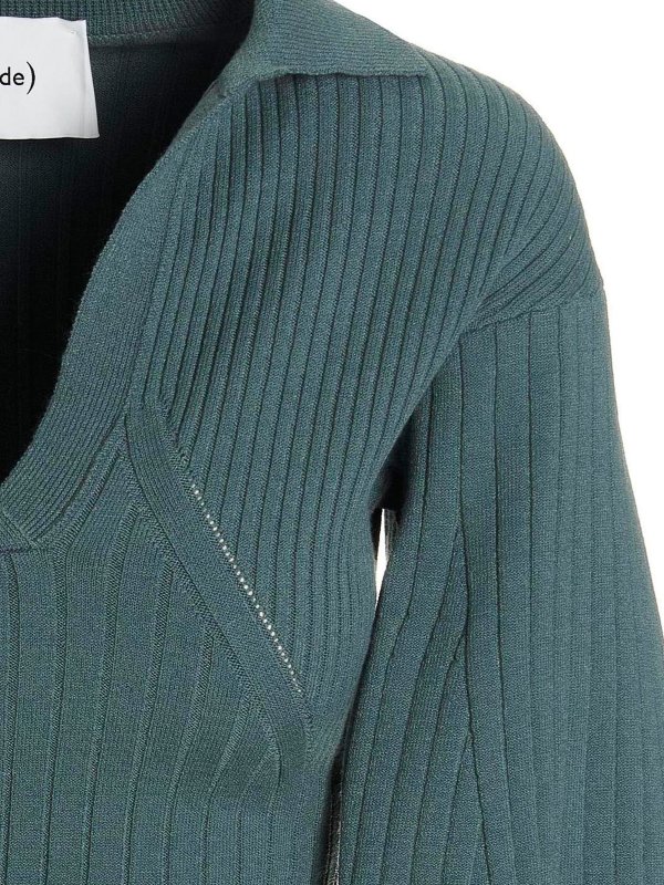 iKRIX Nude: Strickpullover mit V-Ausschnitt - V-Pullover - Hellblau