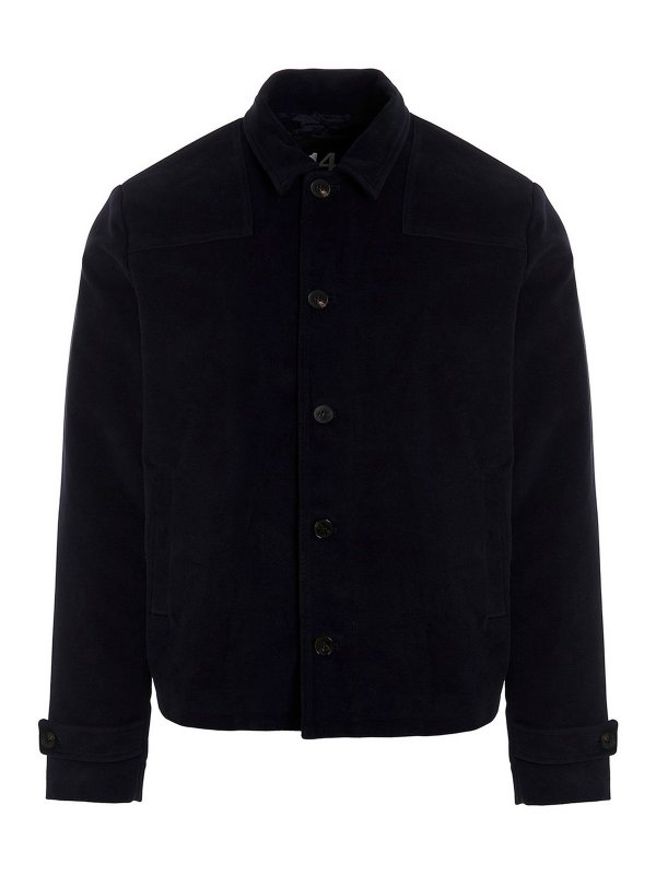 The Best Shops 14BROS: casual jackets - Bruce moleskine jacket