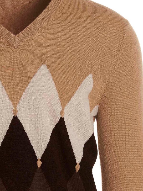 iKRIX BALLANTYNE: Col en V - Pull À Col V - Argyle
