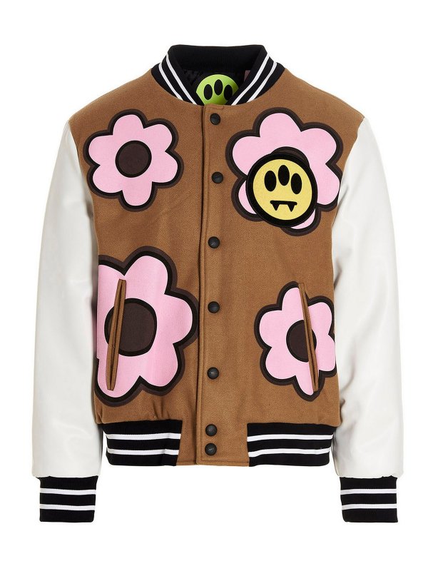 BARROW: ボンバージャケット - ボンバージャケット - ブラウン