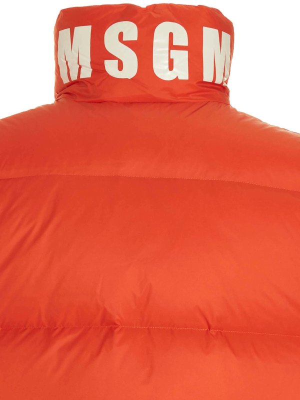 ダウンジャケット - オレンジ shop online: m.s.g.m.