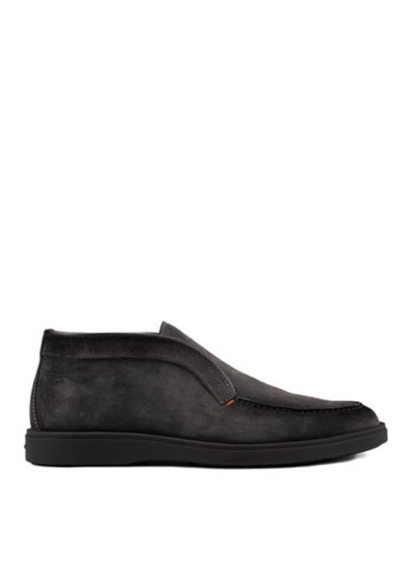 SANTONI: ankle boots - Dragon slip-on ankle boots