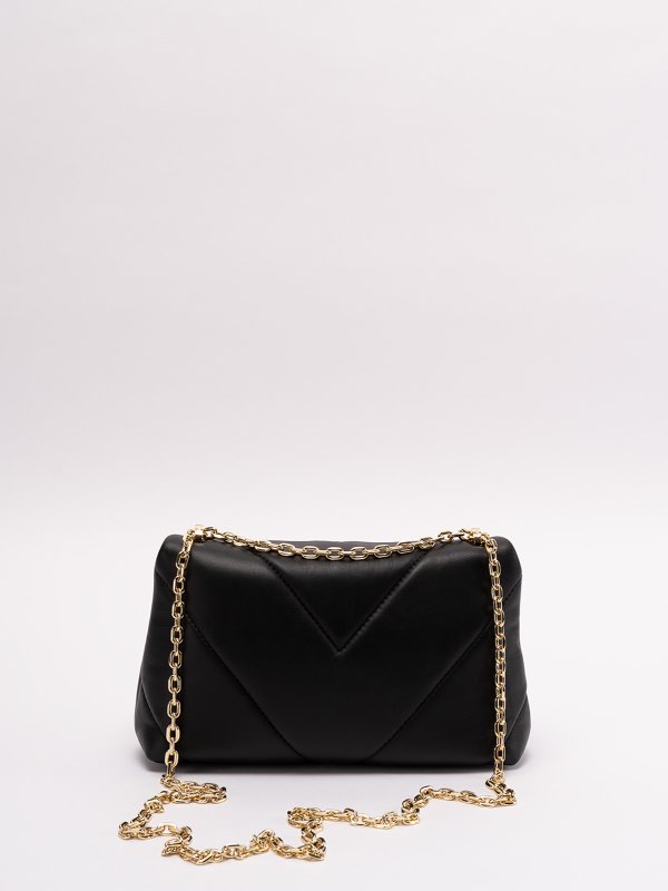 Patrizia Pepe Fly puffy shoulder bag Black CB0084L006K103