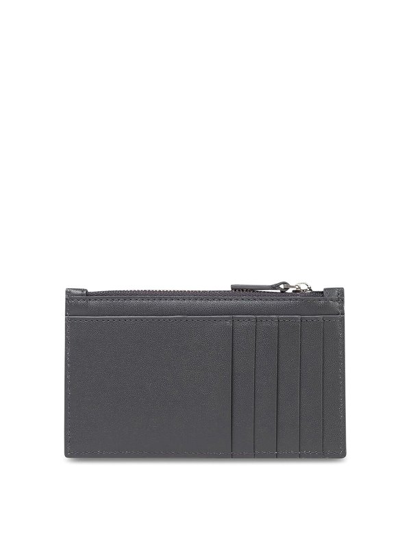 BALENCIAGA: wallets & purses online - Leather purse and card holder
