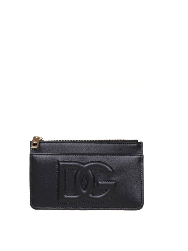 DOLCE & GABBANA: wallets & purses - Leather DG card holder