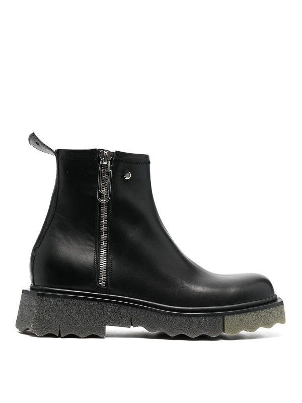 OFF-WHITE: ankle boots - Sponge-sole ankle boots