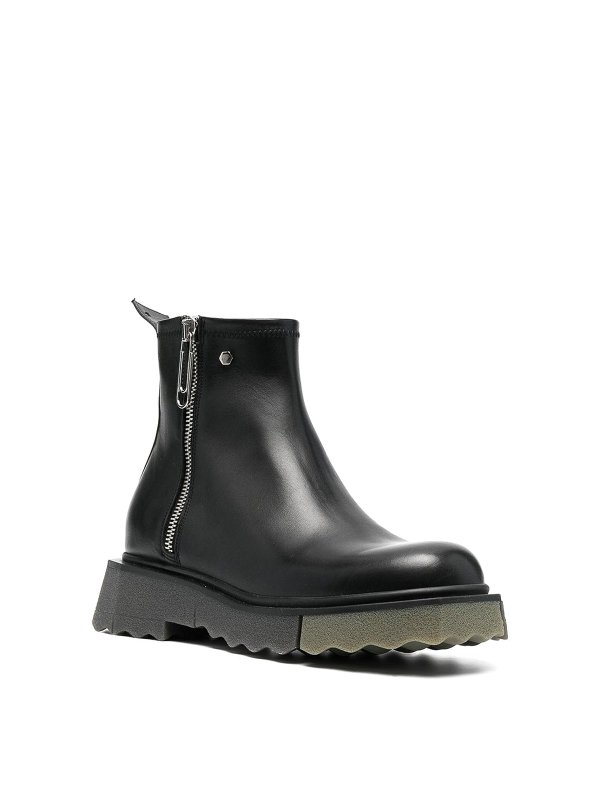OFF-WHITE: ankle boots online - Sponge-sole ankle boots