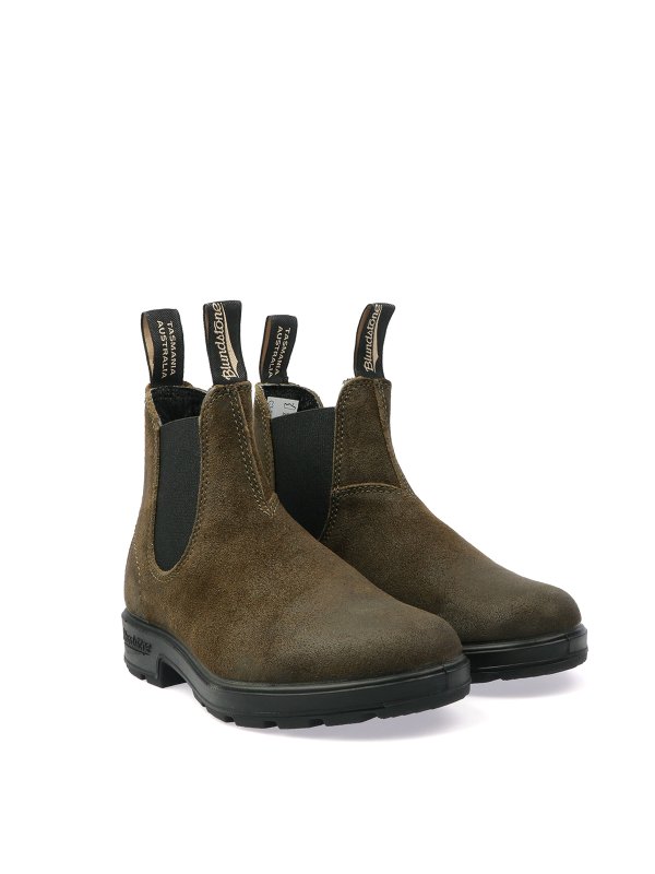 BLUNDSTONE: Bottines online - Bottines - Vert Foncé