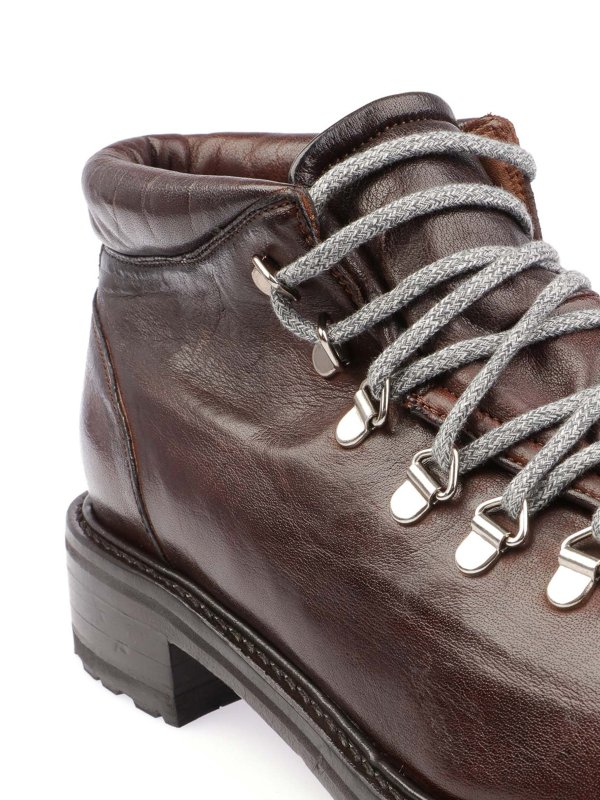 Leather ankle boots shop online: BOTTI