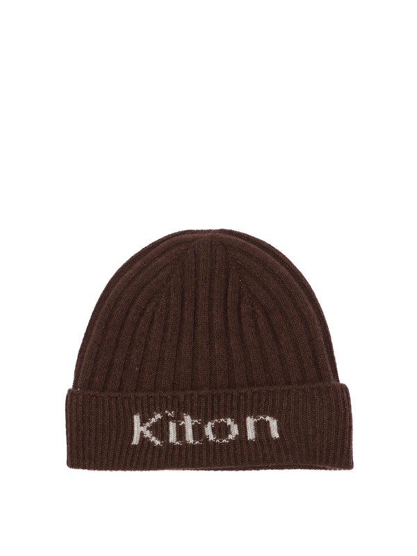 KITON: Bonnets - Bonnet - Marron