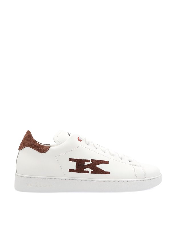 KITON: sneakers - Sneaker in pelle