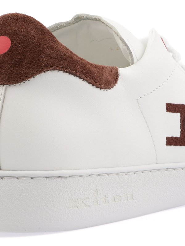 Sneaker in pelle shop online: KITON